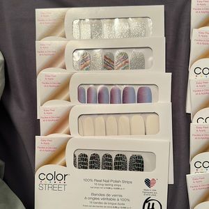 10 color street nail sets